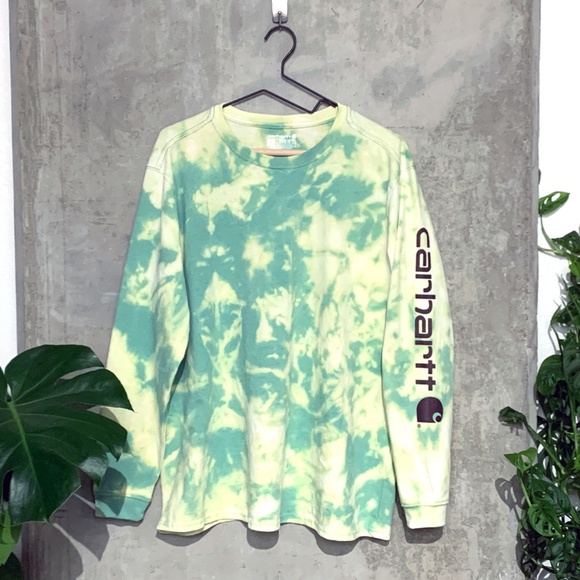 Carhartt Tops - Carhartt Tie Dye Long Sleeve T-Shirt (1X)